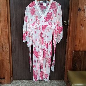 Flowered sheer dress by brioche
